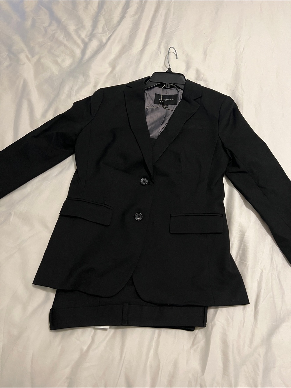 Banana Republic 3-Piece Black Suiting Set – Blazer, Pants & Pencil Skirt